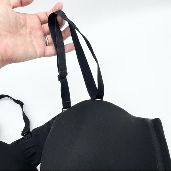 LANE BRYANT Cacique Lightly Lined Multi-Way Strapless Bra Plus Sz 44DD Cocktail - Picture 7 of 14